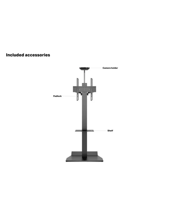 MULTIBRACKETS 0215 Support sur pied inclinable  M Tilt & Roll Floorstand Plus