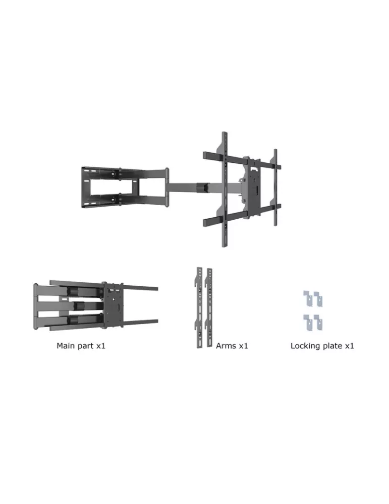 6539 Multibrackets Long Reach Arm 1010mm Ref   null MUL6539 | MusicGoodDeal