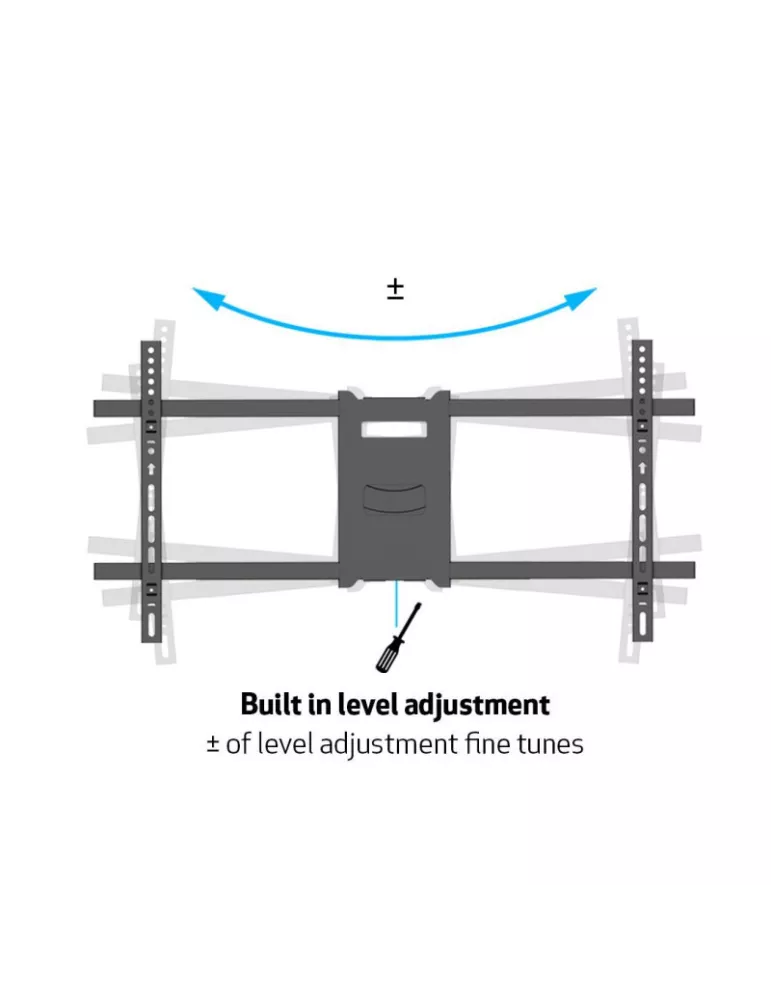 6539 Support mural articulé Multibrackets Long Reach Arm 1010mm Réf :