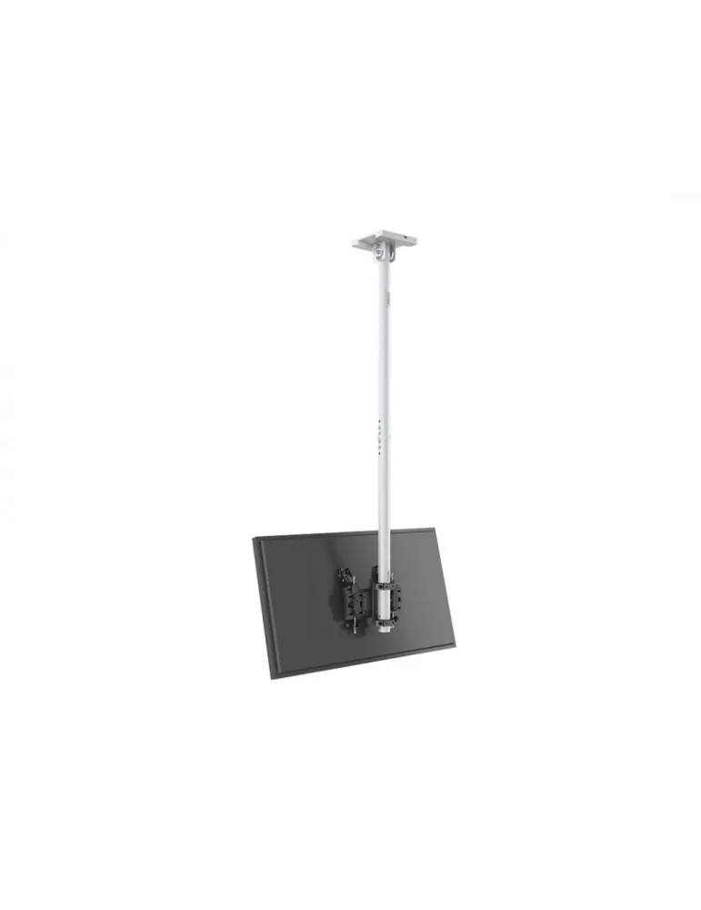 MULTIBRACKETS 8669 Support plafond Multibrackets Ceiling Mount Pro MBC1U Blanc - écran 24"-32" VESA Max 200x200