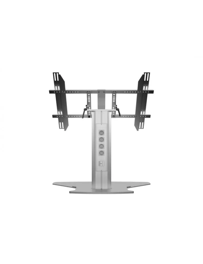 MULTIBRACKETS 6805 Bodenständer Multibrackets Display Stand 80 HD Floorbase Single Silver - Bildschirm 32 -55  VESA Max 700x40