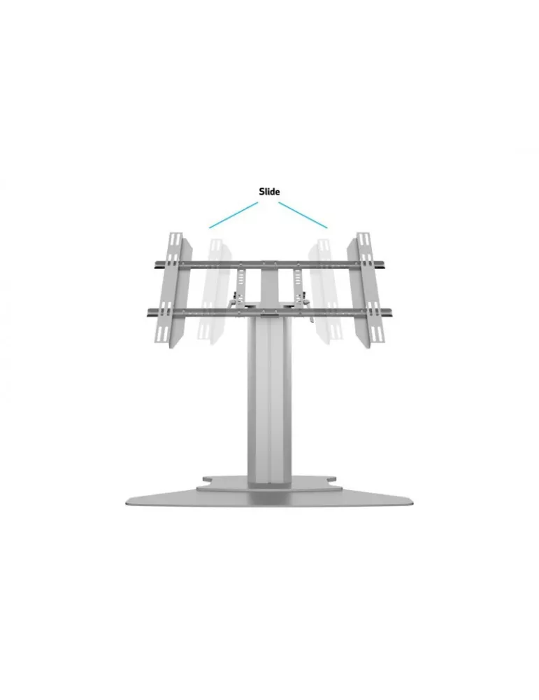 MULTIBRACKETS 6805 Support Sol Multibrackets Display Stand 80 HD Floorbase Single Silver - screen 32 -55  VESA Max 700x400 MUL