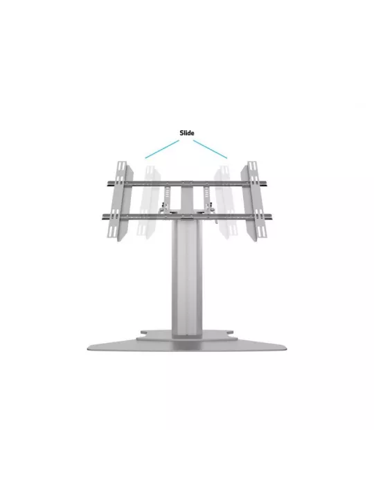 MULTIBRACKETS 6805 Bodenständer Multibrackets Display Stand 80 HD Floorbase Single Silver - Bildschirm 32 -55  VESA Max 700x40