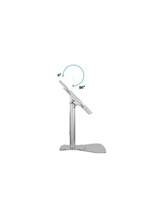 MULTIBRACKETS 6805 Support Sol Multibrackets Display Stand 80 HD Floorbase Single Silver - screen 32 -55  VESA Max 700x400 MUL