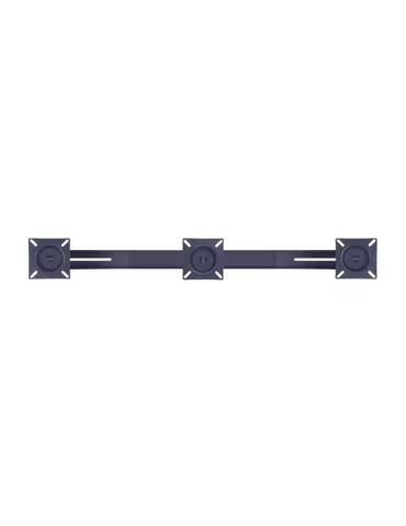 MULTIBRACKETS 6382 Support écran Multibrackets Public Display Stand Triple Screen Mount - 3 écrans 10"-24" VESA Max 100x100