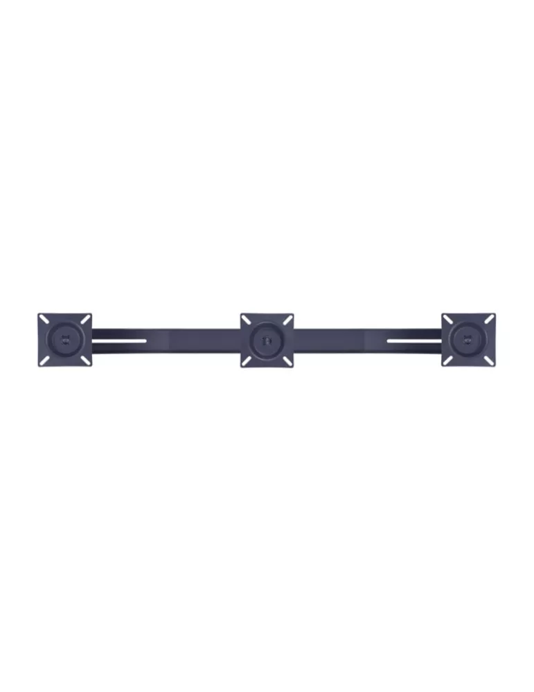MULTIBRACKETS 6382 Support écran Multibrackets Public Display Stand Triple Screen Mount - 3 écrans 10"-24" VESA Max 100x100