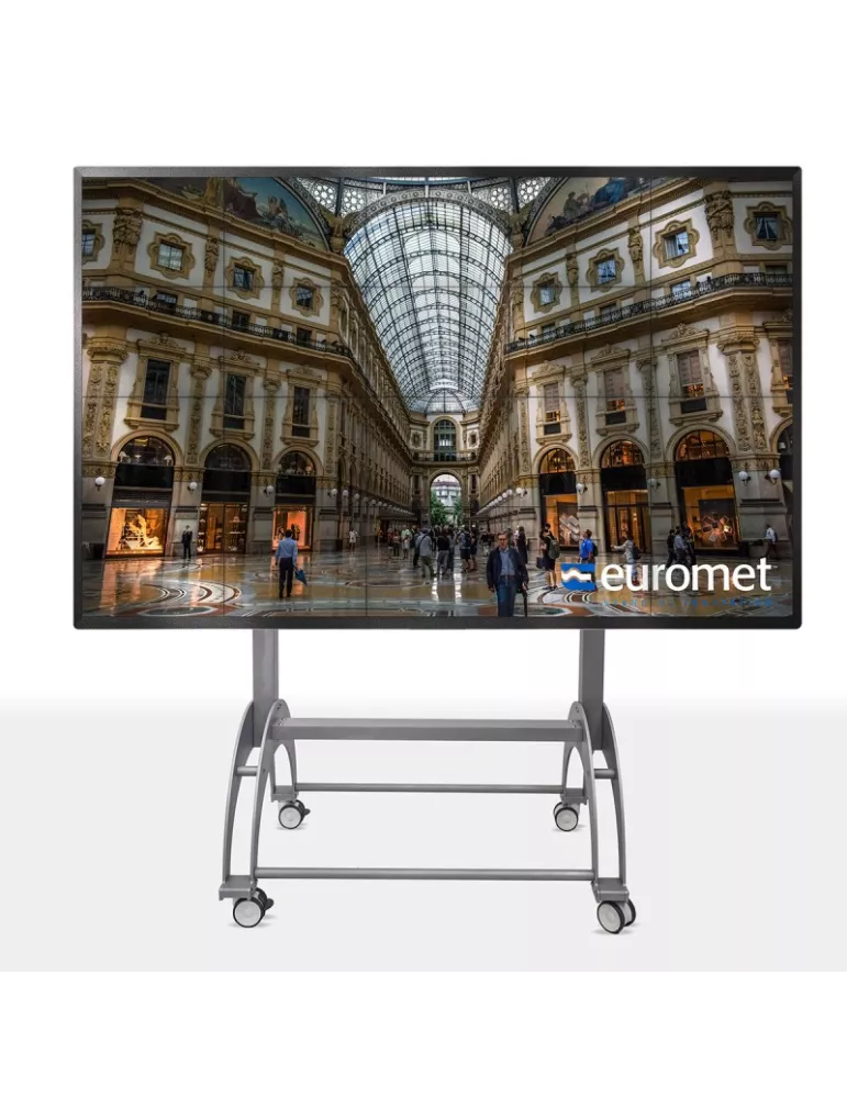 EUROMET 18916 Mobile stand Euromet VOLTA PREMIUM VESA 800x400 weight max 200 kg EUROMET EUR18916 | MusicGoodDeal