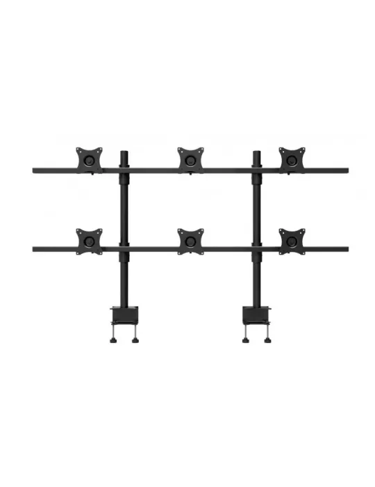 EDBAK SV16SB Soporte de mesa giratorio SV16S (Plata) 6 pantallas 19  - 27 EDBAK EDBSV16SB | MusicGoodDeal