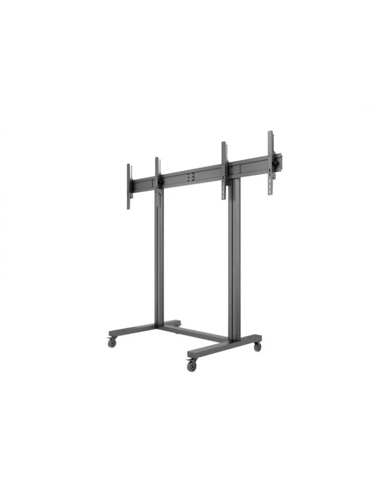 MULTIBRACKETS 3019 Mobiler Ständer Multibrackets Public Display Stand 210 Dual Black REF MULTIBRACKETS MUL3019 | MusicGoodDeal