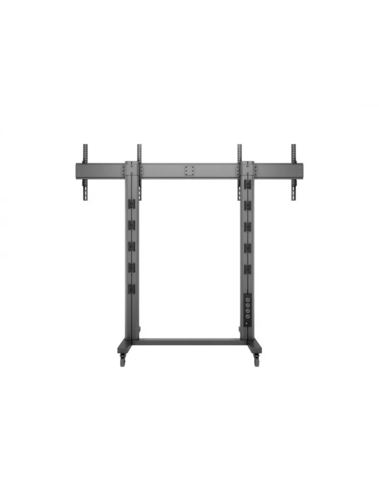 MULTIBRACKETS 3019 Mobiler Ständer Multibrackets Public Display Stand 210 Dual Black REF MULTIBRACKETS MUL3019 | MusicGoodDeal