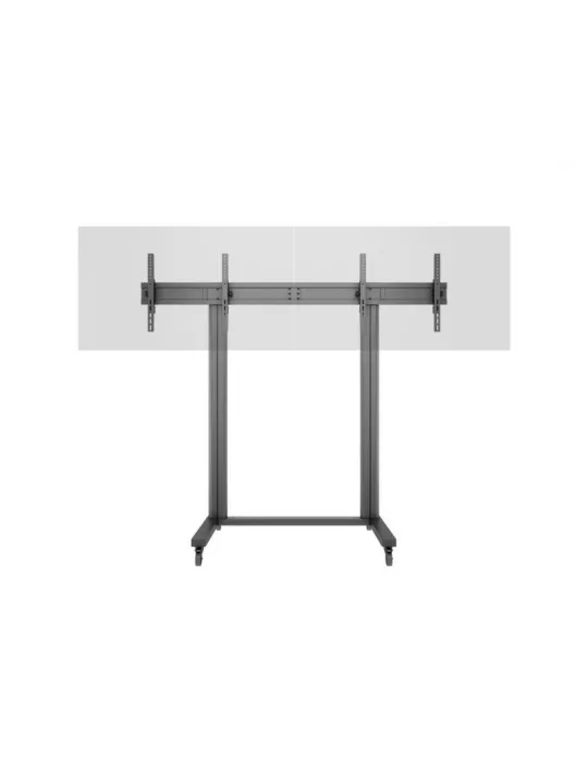 MULTIBRACKETS 3019 Support mobile Multibrackets Public Display Stand 210 Dual Black REF MULTIBRACKETS MUL3019 | MusicGoodDeal