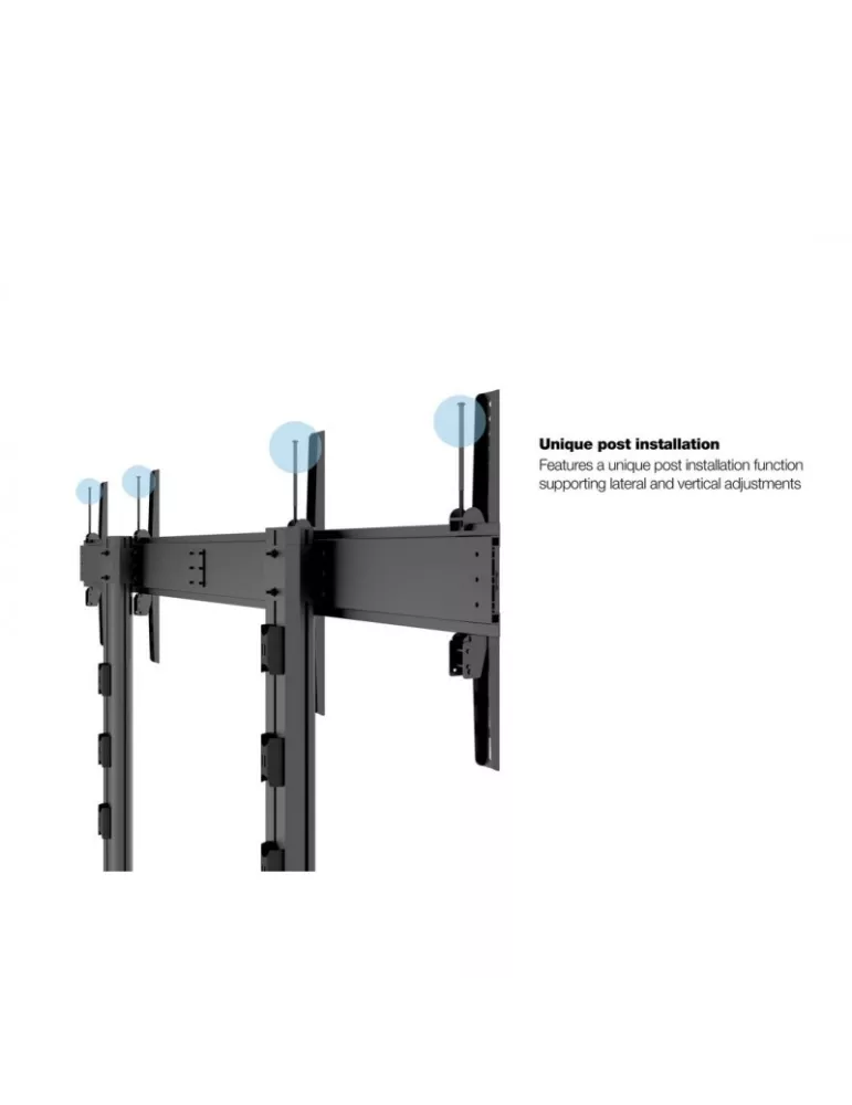 MULTIBRACKETS 3019 Support mobile Multibrackets Public Display Stand 210 Dual Black REF