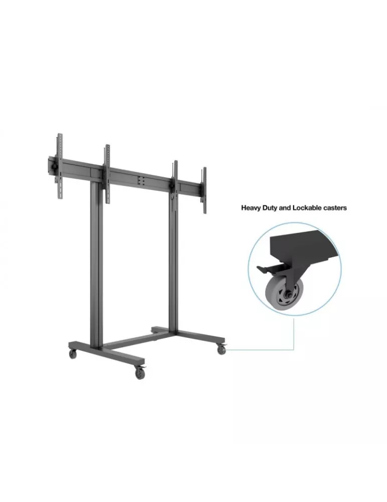 MULTIBRACKETS 3019 Support mobile Multibrackets Public Display Stand 210 Dual Black REF