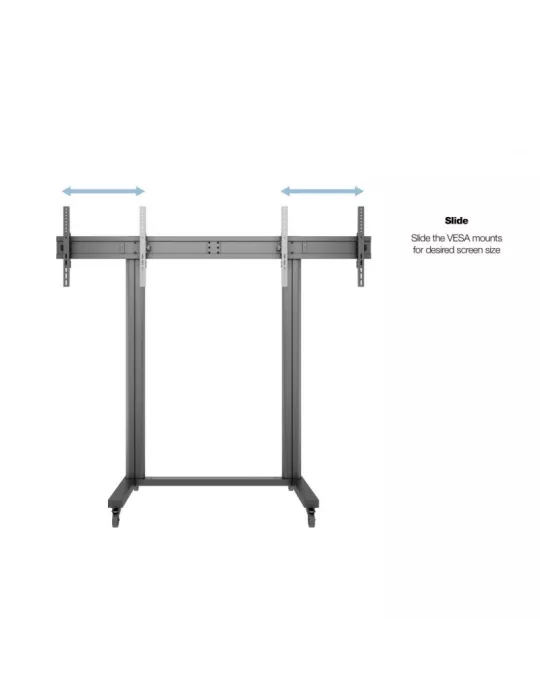 MULTIBRACKETS 3019 Soporte móvil Multibrackets Public Display Stand 210 Dual Negro REF MULTIBRACKETS MUL3019 | MusicGoodDeal