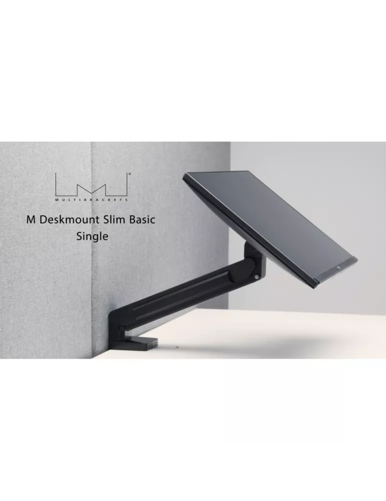 MULTIBRACKETS 9974 Articulated table stand Multibrackets Deskmount Slim Basic Single REF MULTIBRACKETS MUL9974 | MusicGoodDeal