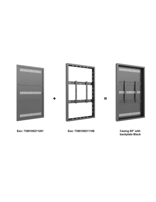 MULTIBRACKETS 1225 Secure wall-mounted frame Multibrackets PRO Series Enclosure 65   REF  MULTIBRACKETS MUL1225 | MusicGoodDea
