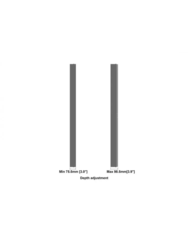 MULTIBRACKETS 1225 Secure wall-mounted frame Multibrackets PRO Series Enclosure 65   REF  MULTIBRACKETS MUL1225 | MusicGoodDea