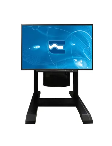 EUROMET 11200 PLATEA PREMIUM fixed floor stand Vesa Max 800x400 screen EUROMET EUR11200 | MusicGoodDeal