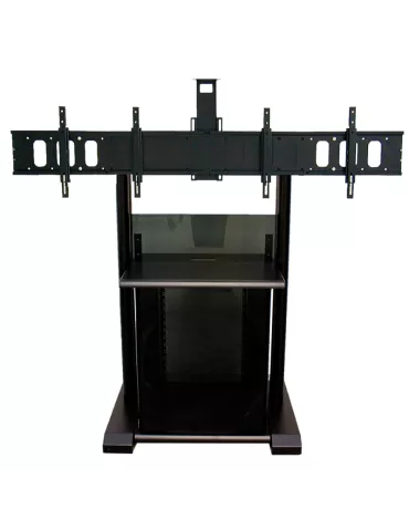 EUROMET 11200 PLATEA PREMIUM fixed floor stand Vesa Max 800x400 screen EUROMET EUR11200 | MusicGoodDeal 2