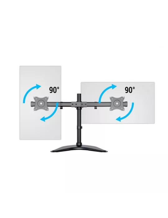 MULTIBRACKETS 3330 Multibrackets Deskstand Basic Dual - 2 screens 15 -27  VESA Max 100x100 MULTIBRACKETS MUL3330 | MusicGoodDe