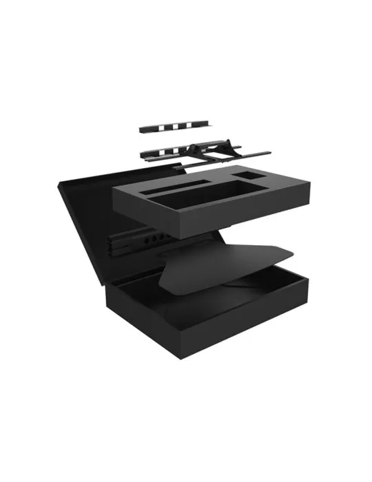 MULTIBRACKETS 1077 Support écran avec flight case Multibrackets Public Display Stand 110 Tilt & Table - écran 32"-55" VESA Max 