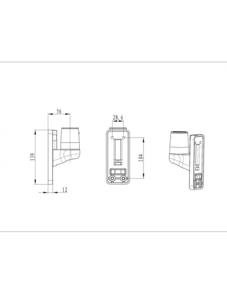 MULTIBRACKETS 1343 Adaptateur pour support mural Multibrackets Wall Adapter Basic