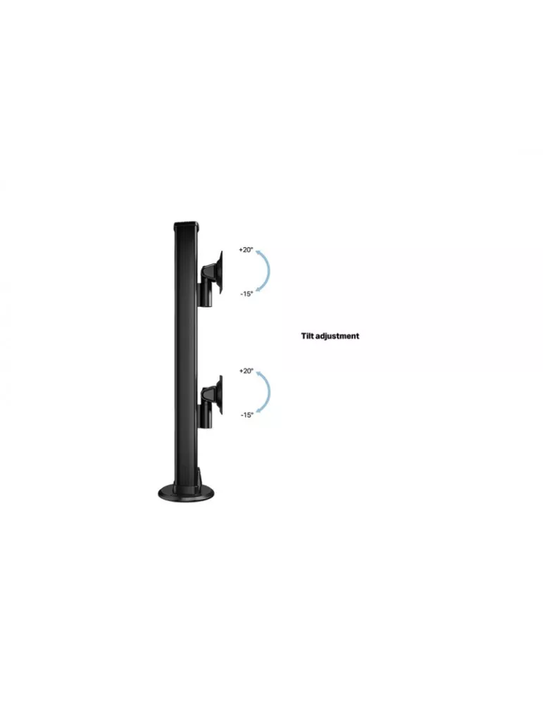 MULTIBRACKETS 8621 Soporte de mesa giratorio Multibrackets Base ojal HD - 2 pantallas 32 -50  VESA Max 100x100 MULTIBRACKETS M