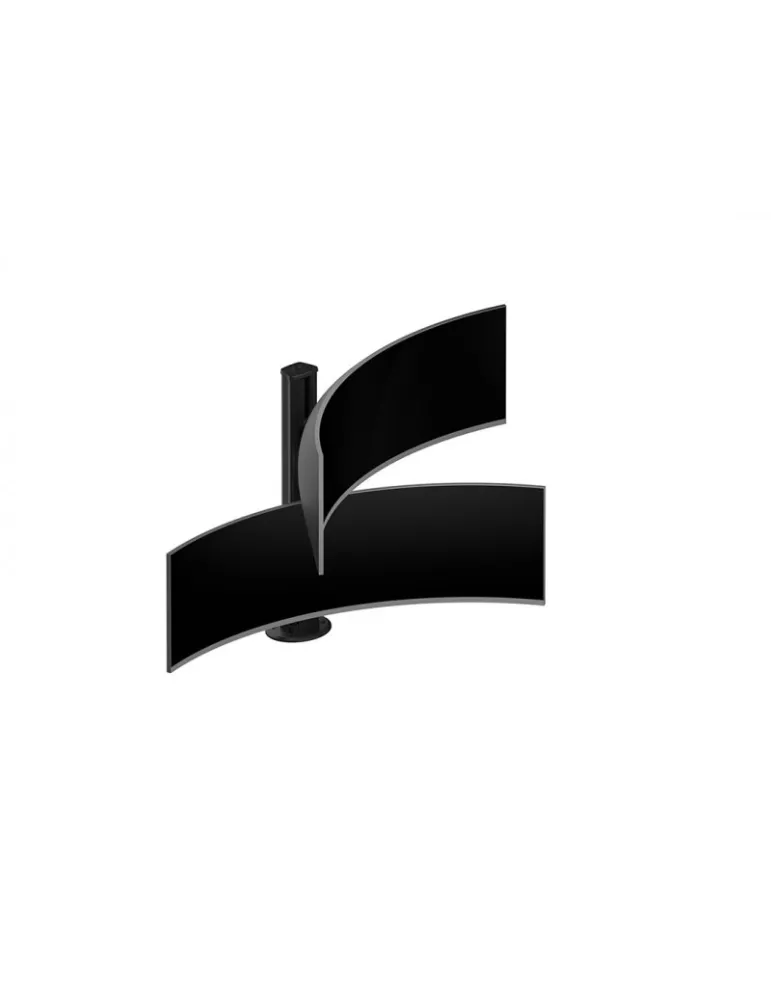 MULTIBRACKETS 8621 Support de table rotatif Multibrackets Grommet Base HD - 2 écran 32"-50" VESA Max 100x100