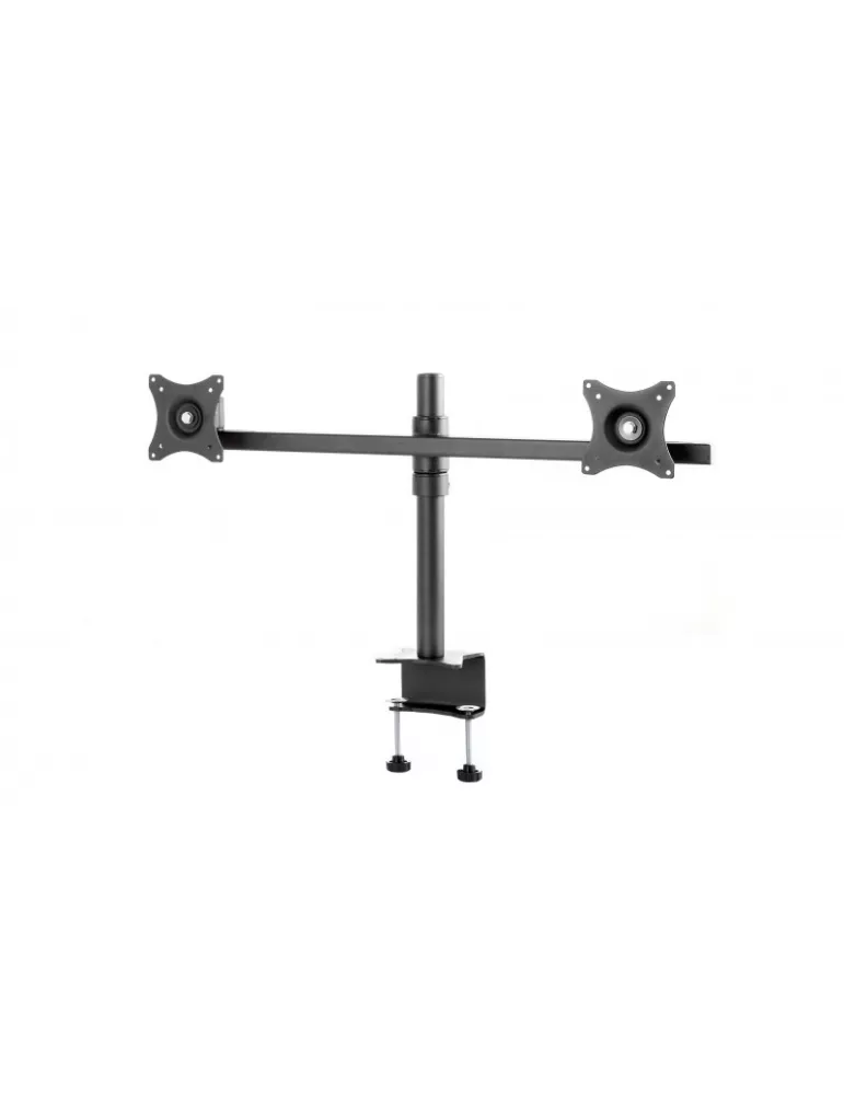 EDBAK SV05SB Support de table rotatif pour 2 écrans  SV05S (Argent) 19"-27"
