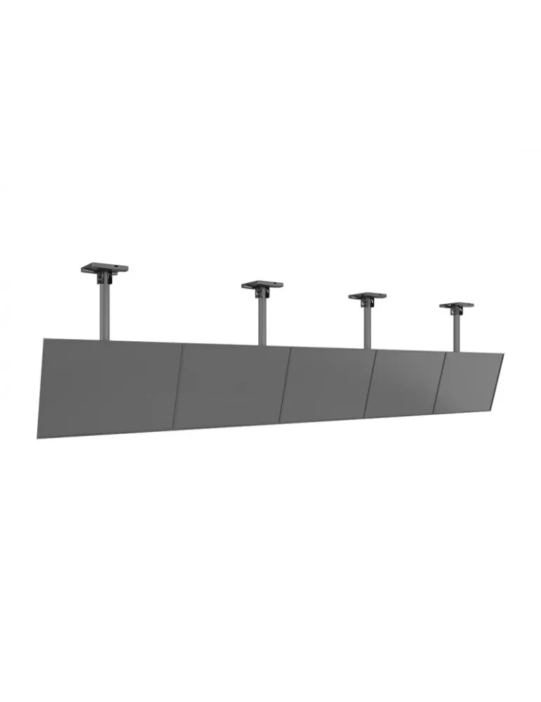 MULTIBRACKETS 5360 Deckenhalterung Multibrackets Menu Board Mount Pro MBC5X1U - 5 Bildschirme 40 -65  VESA Max 600x400 MULTIBR