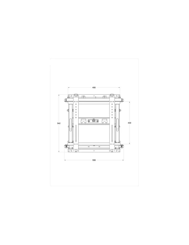 MULTIBRACKETS 0568 Support mural Multibrackets Public VideoWall Mount Push HD - 40"-75" REF: