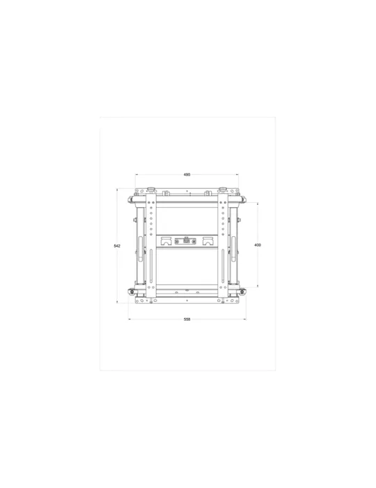 MULTIBRACKETS 0568 Soporte mural Multibrackets Public Video Wall Mount Push HD - écran 40  - 75  VESA Max 600x400 MULTIBRACKET
