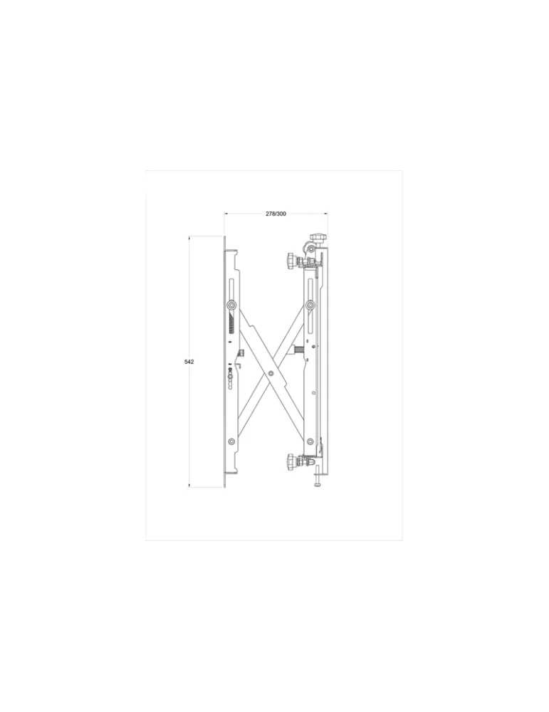 MULTIBRACKETS 0568 Soporte mural Multibrackets Public Video Wall Mount Push HD - écran 40  - 75  VESA Max 600x400 MULTIBRACKET