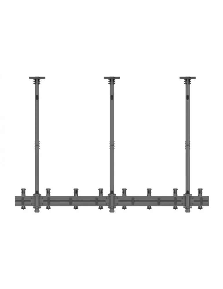 MULTIBRACKETS 2277 Support plafond Menuboard Multibrackets MBC4X1U Ceiling Mount Pro - 4 écrans 30"-42" VESA Max 200x200