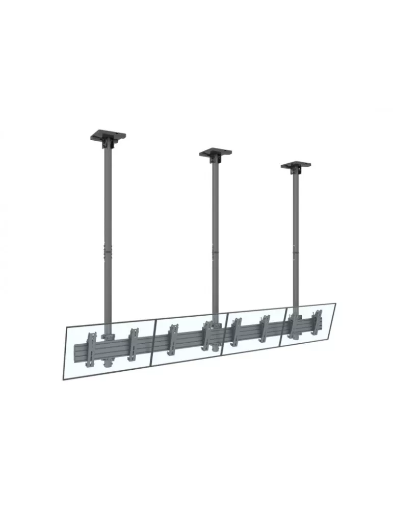 MULTIBRACKETS 2277 Support plafond Menuboard Multibrackets MBC4X1U Ceiling Mount Pro - 4 écrans 30"-42" VESA Max 200x200