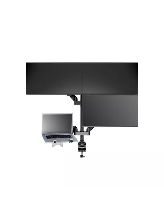 MULTIBRACKETS 2609 Support de table quadruple Multibrackets Gas Lift Arm Quad HD pour écran 15"- 32" Charge 21Kg Vesa Max 100x1