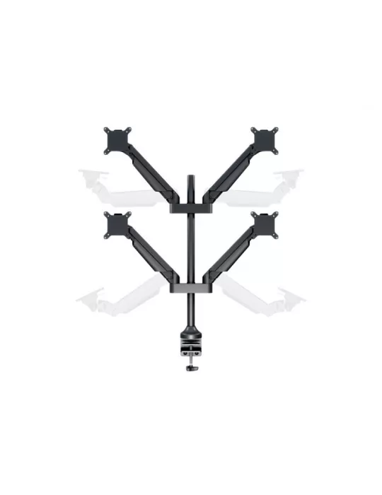 MULTIBRACKETS 2609 Quadruple table stand Multibrackets Gas Lift Arm Quad HD for 15 - 32  screen Load 21Kg Vesa Max 100x100 MUL