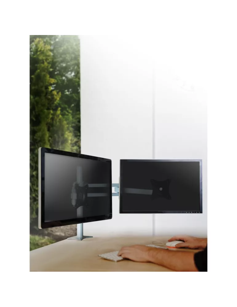 EDBAK SV06CB Support de table articulé  SV06 (Noir) écran 19" - 27"
