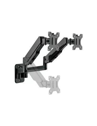 MULTIBRACKETS 0037 Support de table articulé Multibrackets Monitormount Wall Basic Dual - 2 écrans de 17" - 32" VESA Max 100x10 2