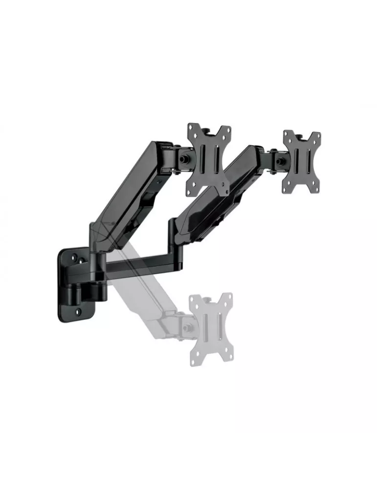 MULTIBRACKETS 0037 Soporte de mesa articulado Multibrackets Monitorormount Wall Basic Dual - 2 pantallas 17  - 32  VESA Max 10