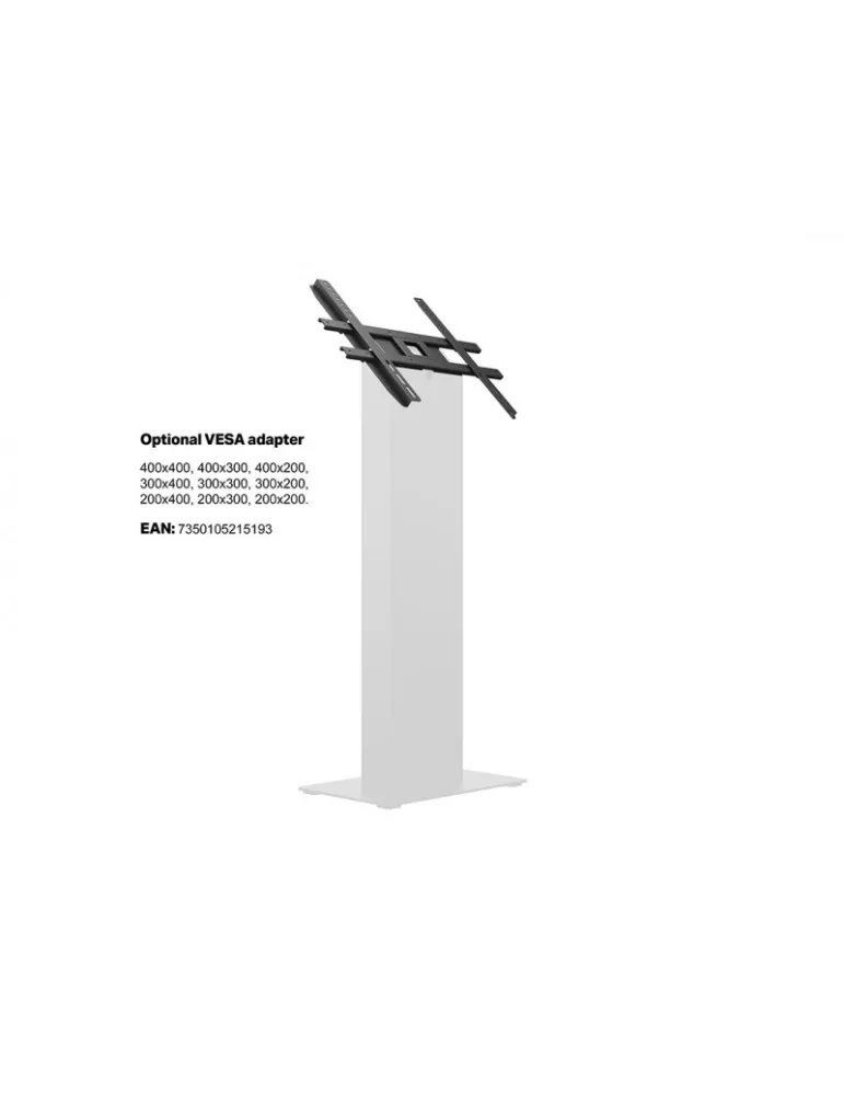 MULTIBRACKETS 5193 VESA Multibrackets Kiosk White adapter - 15 -32  VESA Max screen 200x200 MULTIBRACKETS MUL5193 | MusicGoodD