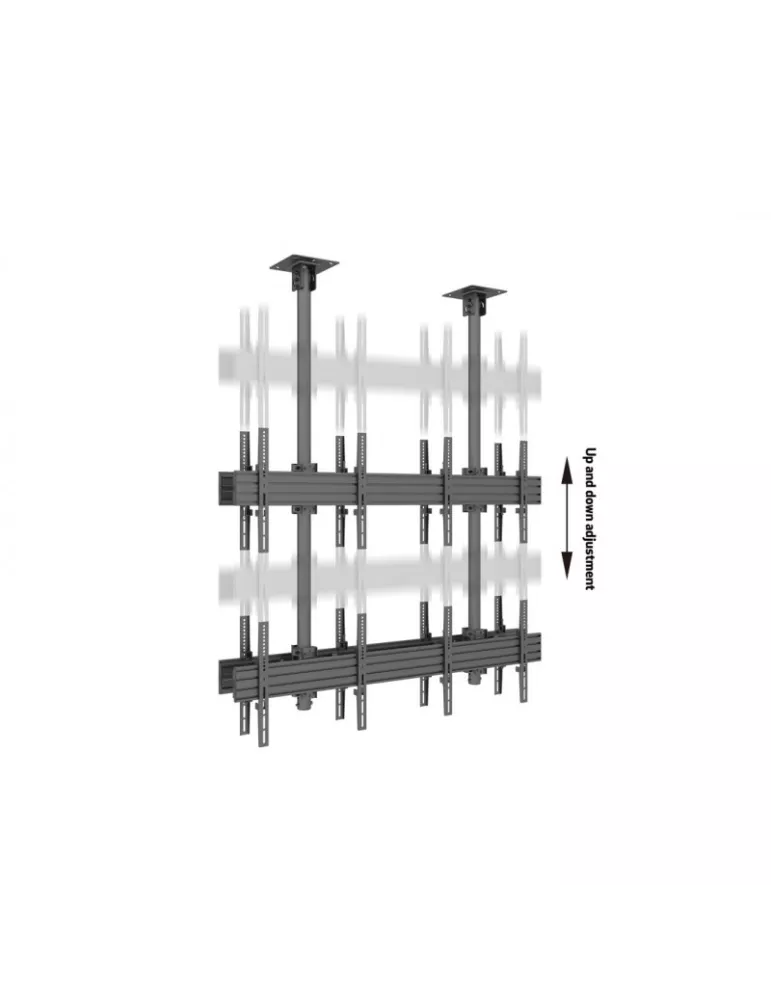 MULTIBRACKETS 3590 Ceiling Mount Multibrackets MBC2X2U2 Ceiling Mount Pro - 8 screens 40 -65  VESA Max 600x400 MULTIBRACKETS M
