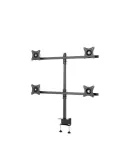 EDBAK SV07CB Support de table rotatif  SV07 (Noir) 4 écrans 19" - 27"
