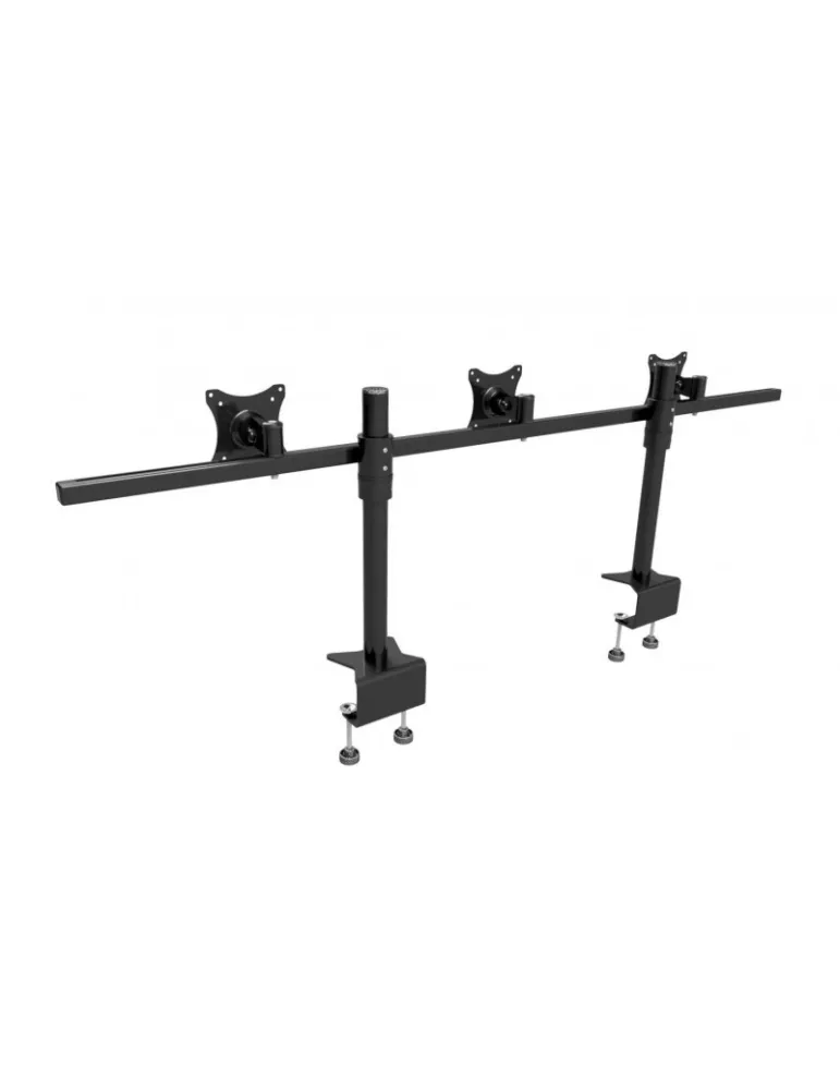 EDBAK SV10CB Support de table articulé  SV10 (Noir) 3 écrans 19" - 27"