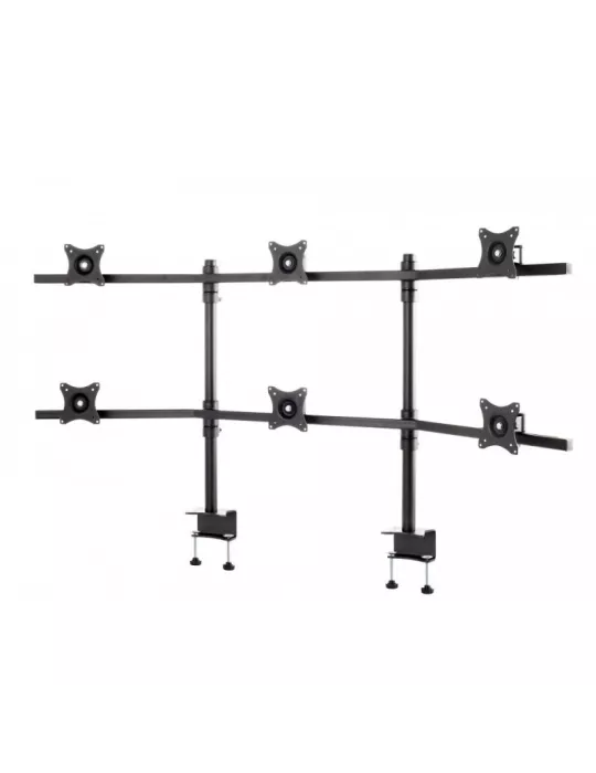EDBAK SV17CB Soporte de mesa giratorio SV17 (negro) 6 pantallas 19  - 27 EDBAK EDBSV17CB | MusicGoodDeal