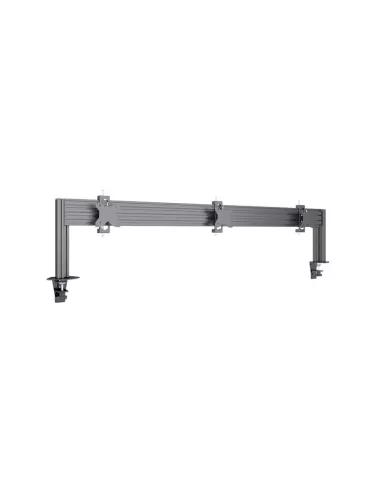 MULTIBRACKETS 5957 Support de table Multibrackets Deskmount Colonne Pro 3x1 MBDM3x1U - 3 écrans 32" VESA Max 100x100