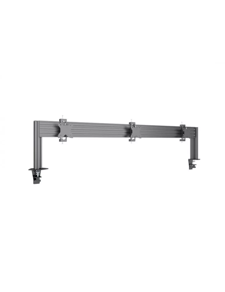 MULTIBRACKETS 5957 Support de table Multibrackets Deskmount Colonne Pro 3x1 MBDM3x1U - 3 écrans 32" VESA Max 100x100