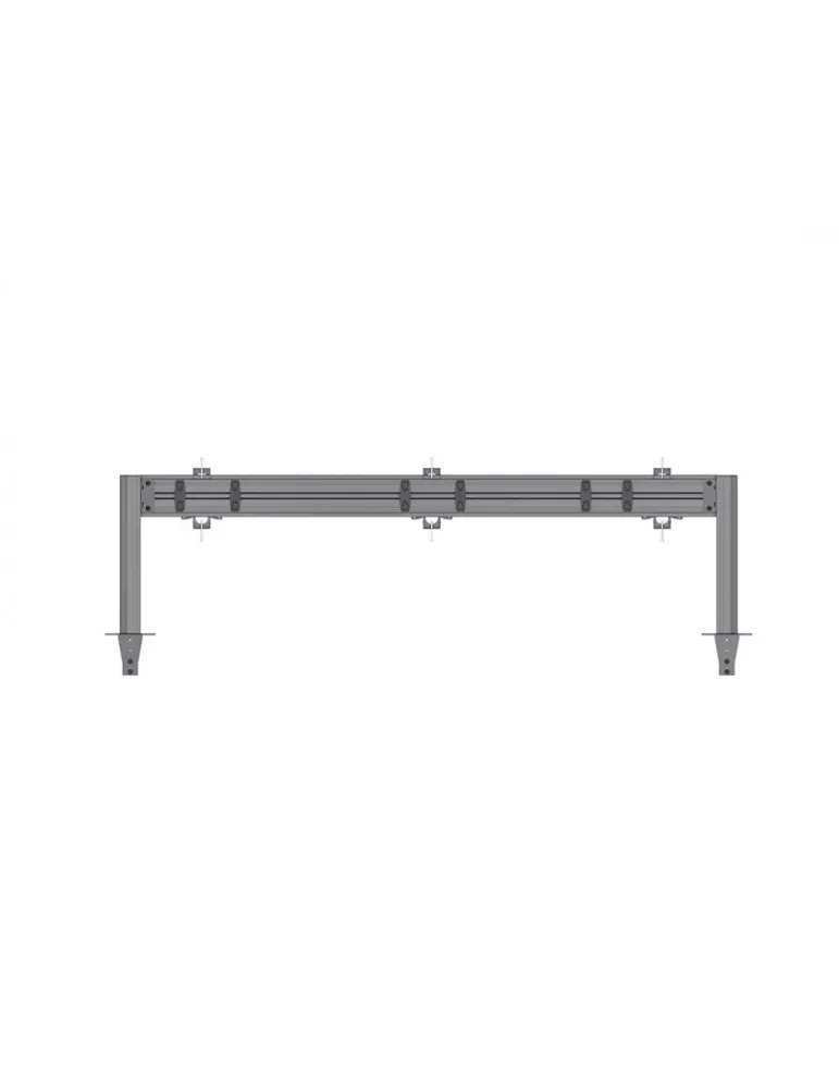 MULTIBRACKETS 5957 Soporte de mesa Multibrackets Columna de sobremesa Pro 3x1 MBDM3x1U - 3 pantallas 32  VESA Max 100x100 MULT