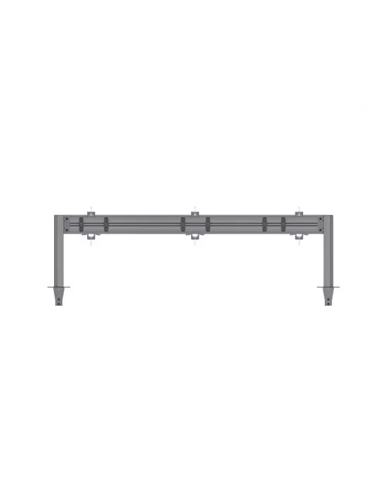 MULTIBRACKETS 5957 Support de table Multibrackets Deskmount Colonne Pro 3x1 MBDM3x1U - 3 écrans 32" VESA Max 100x100