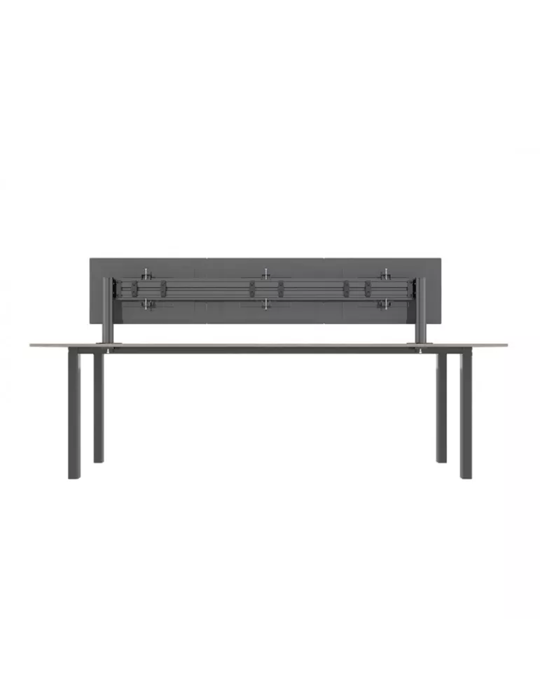 MULTIBRACKETS 5957 Soporte de mesa Multibrackets Columna de sobremesa Pro 3x1 MBDM3x1U - 3 pantallas 32  VESA Max 100x100 MULT
